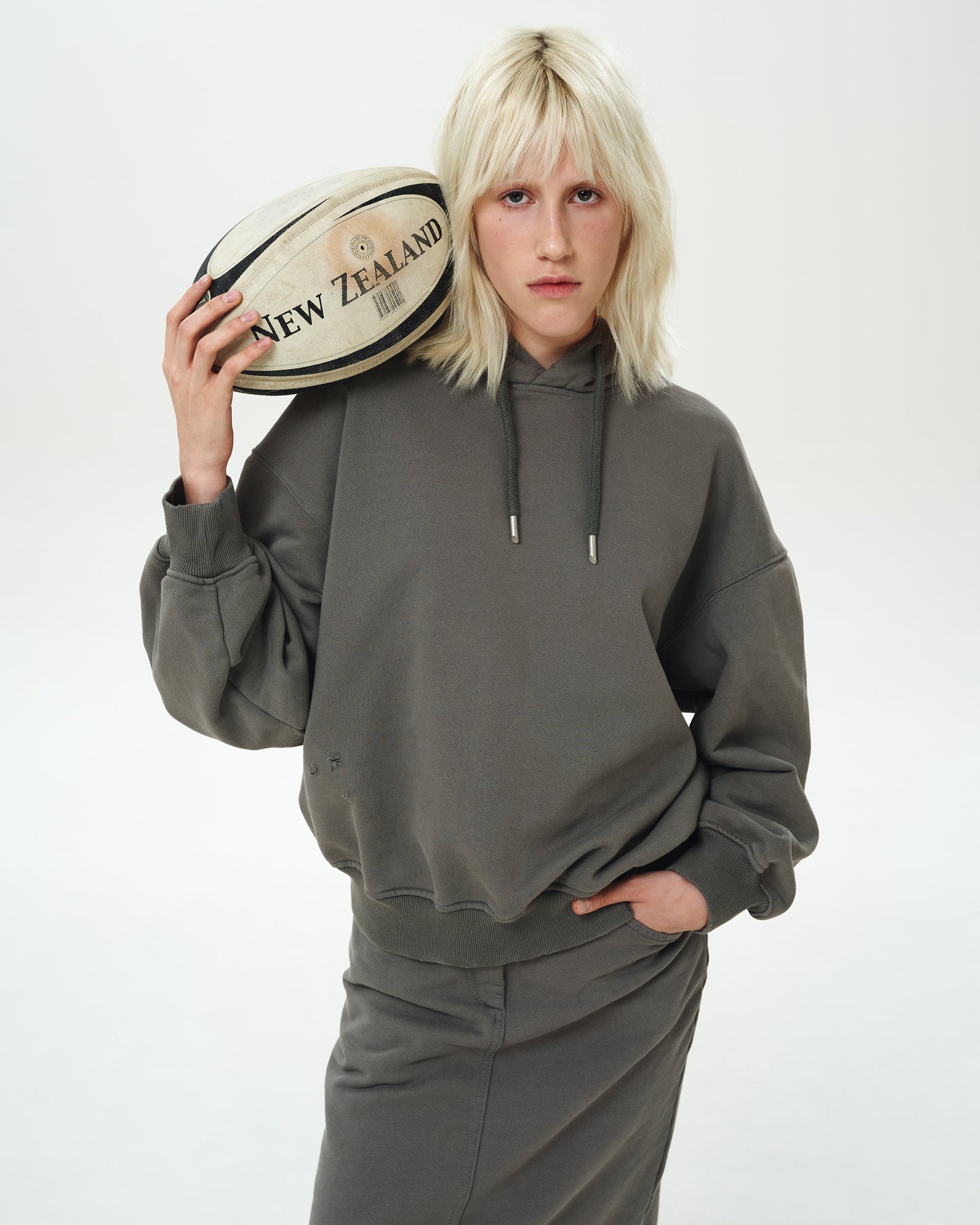 Hoodie unisex Gray