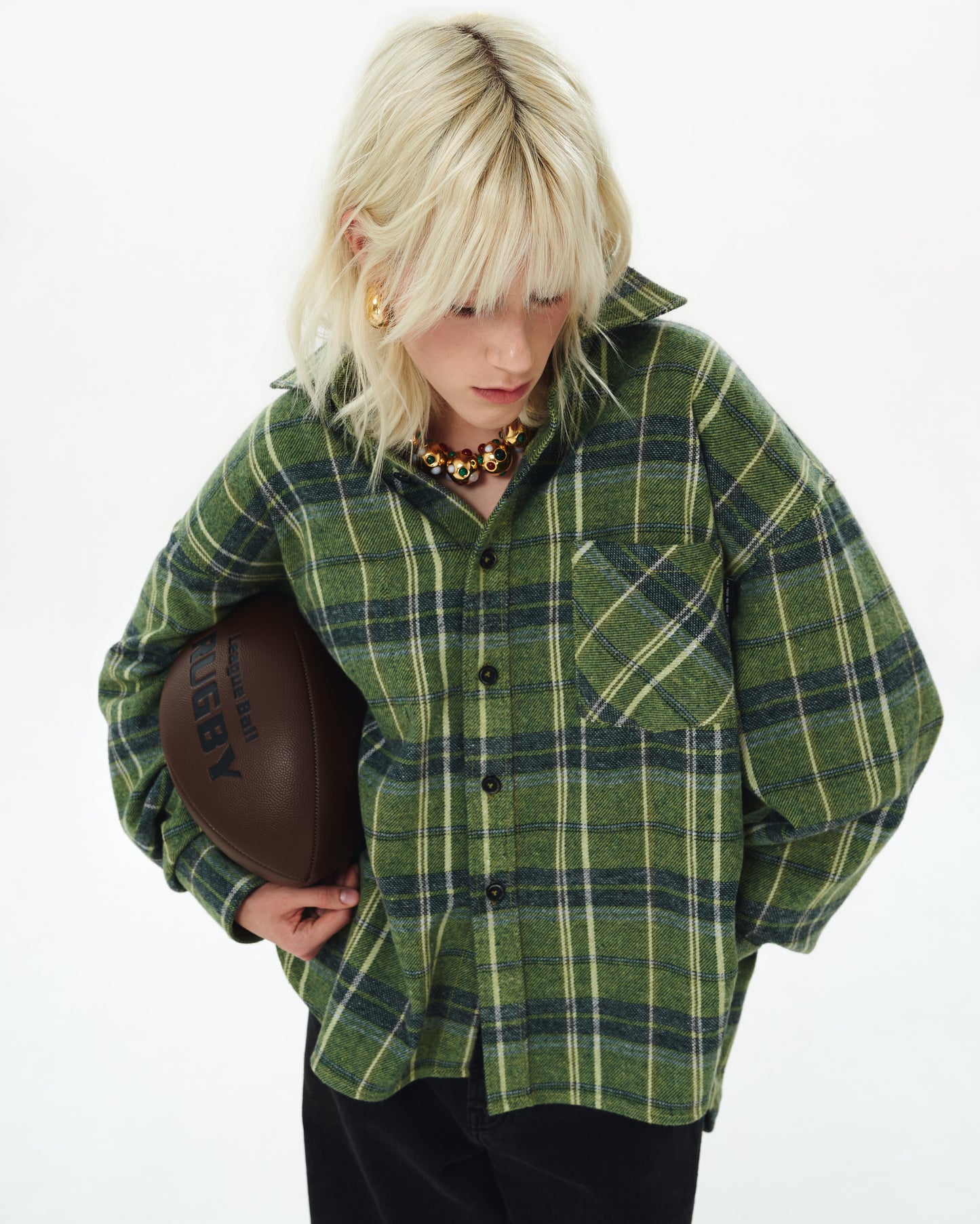 Plaid shirt Green
